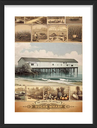 Port Douglas Sugar Wharf. Australiana wall art, prints and posters.